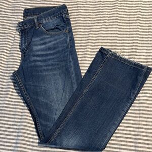 Levi's Men's Straight Jeans - Dark Blue